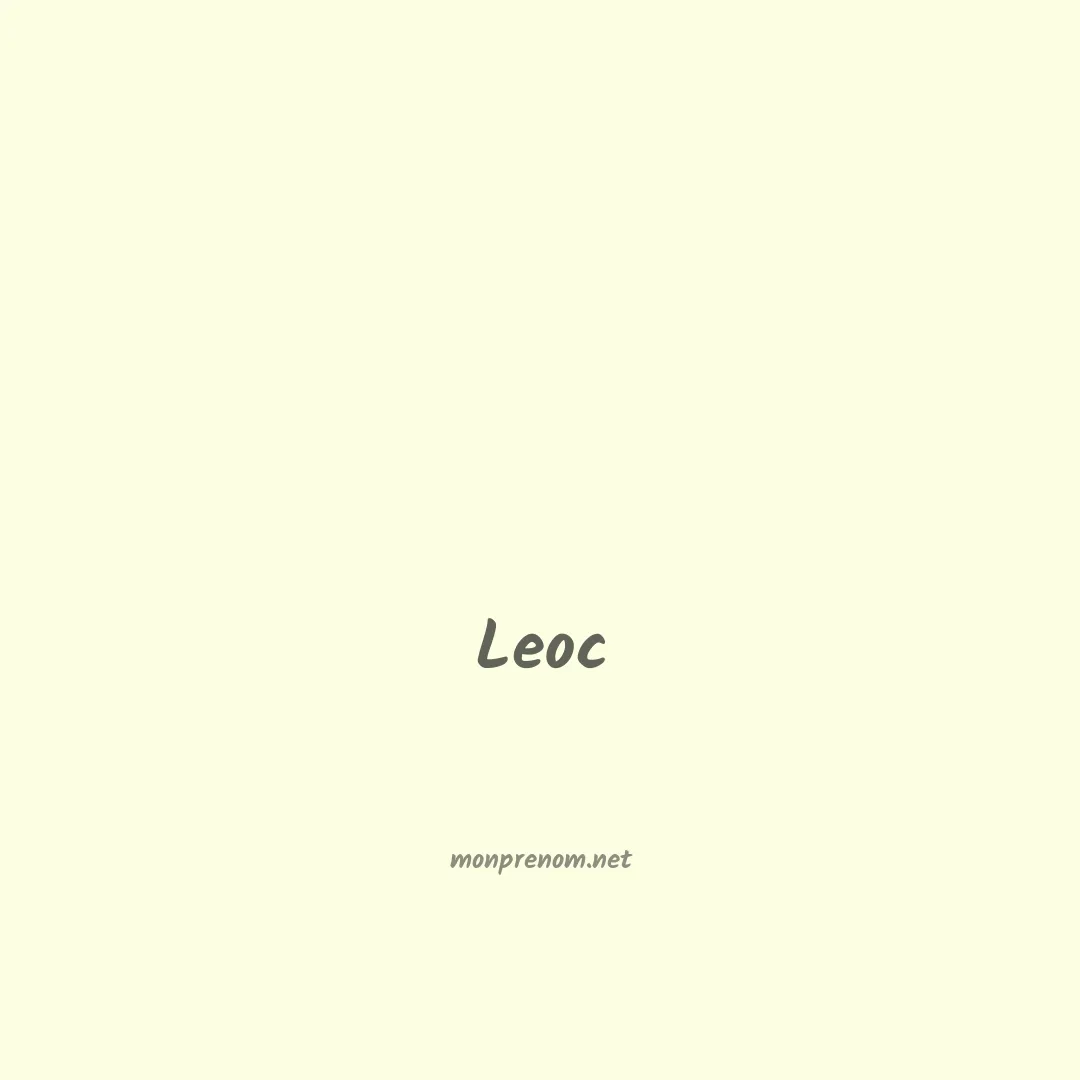 Leoc en chinois