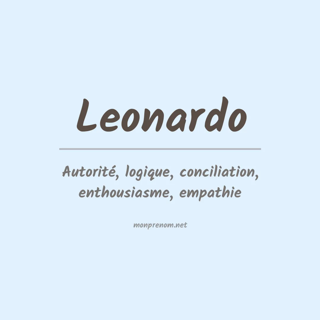 Prénom Leonardo