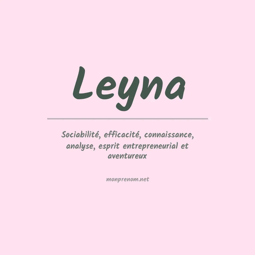 Prénom Leyna