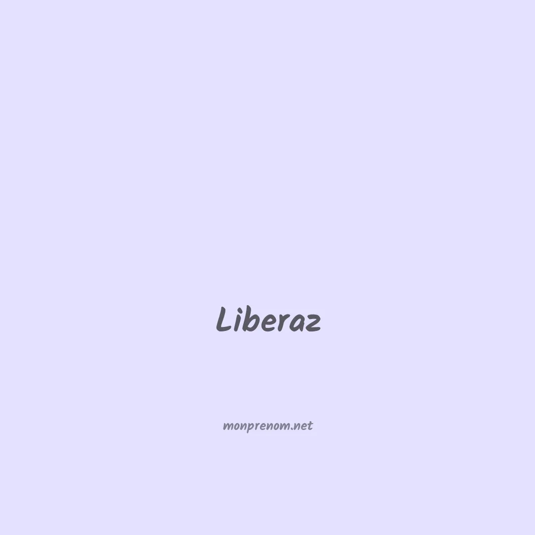 Liberaz en chinois