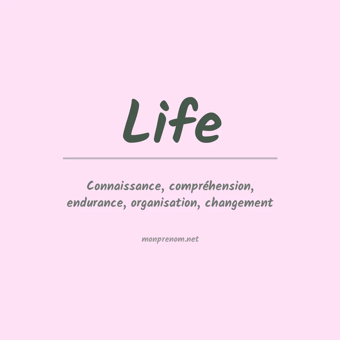 Prénom Life