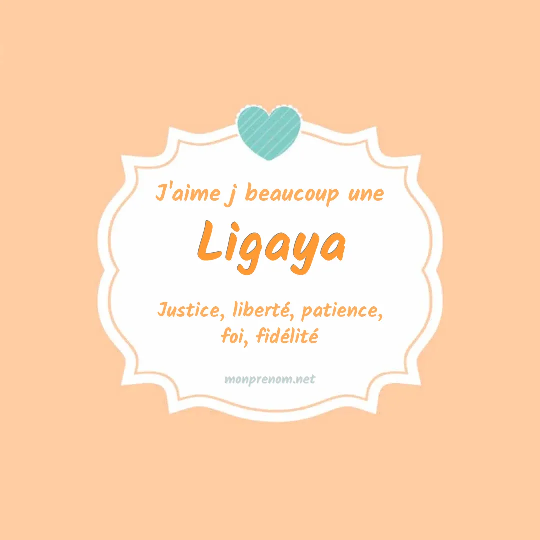 J'aime beaucoup Ligaya