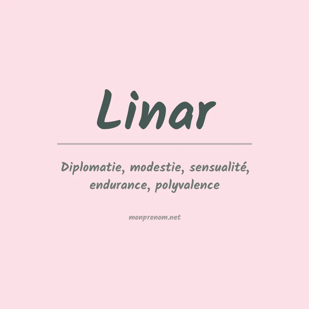 Prénom Linar