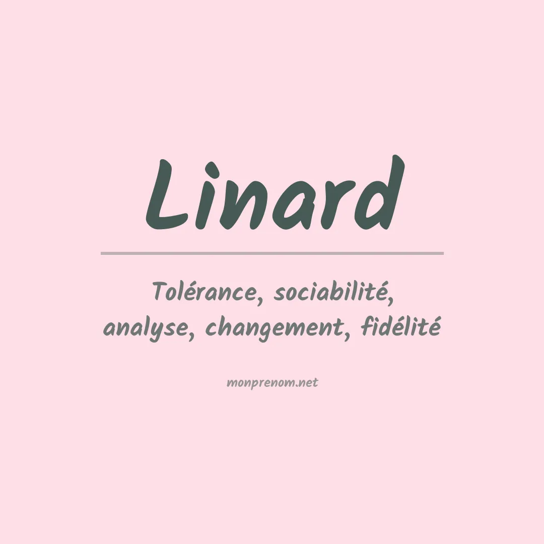 Prénom Linard