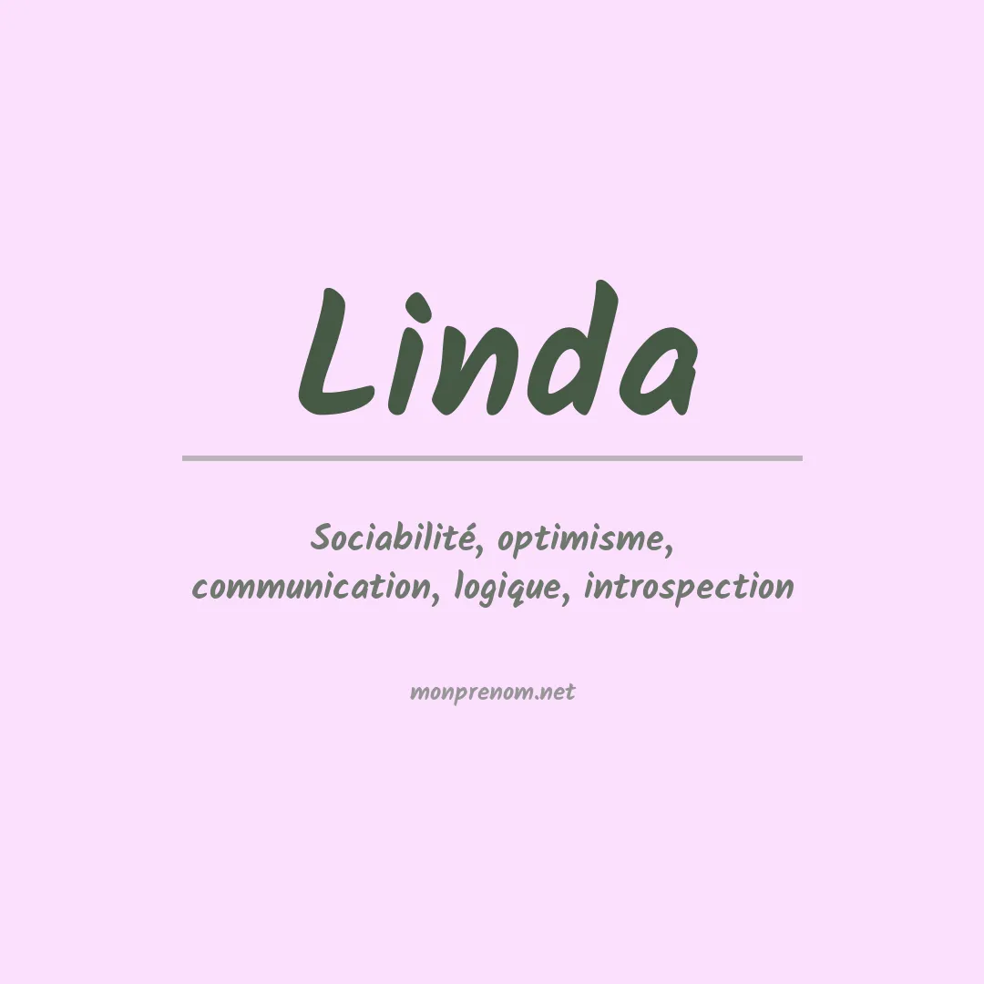 Prénom Linda