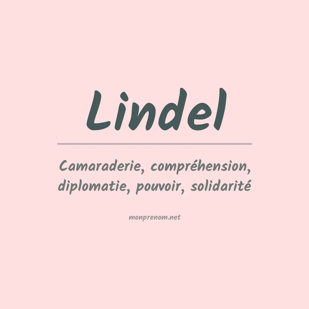 Signification du prénom Lindel