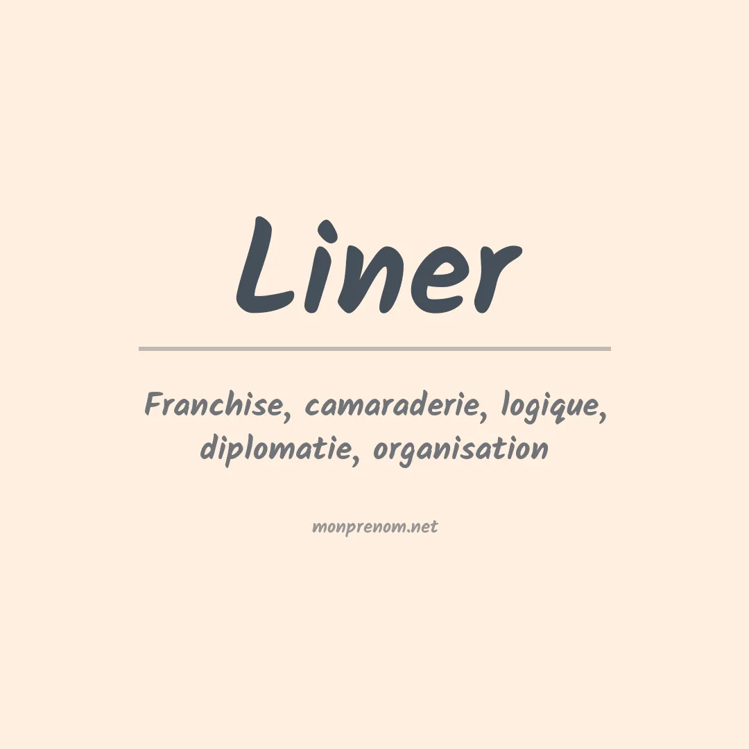 Prénom Liner