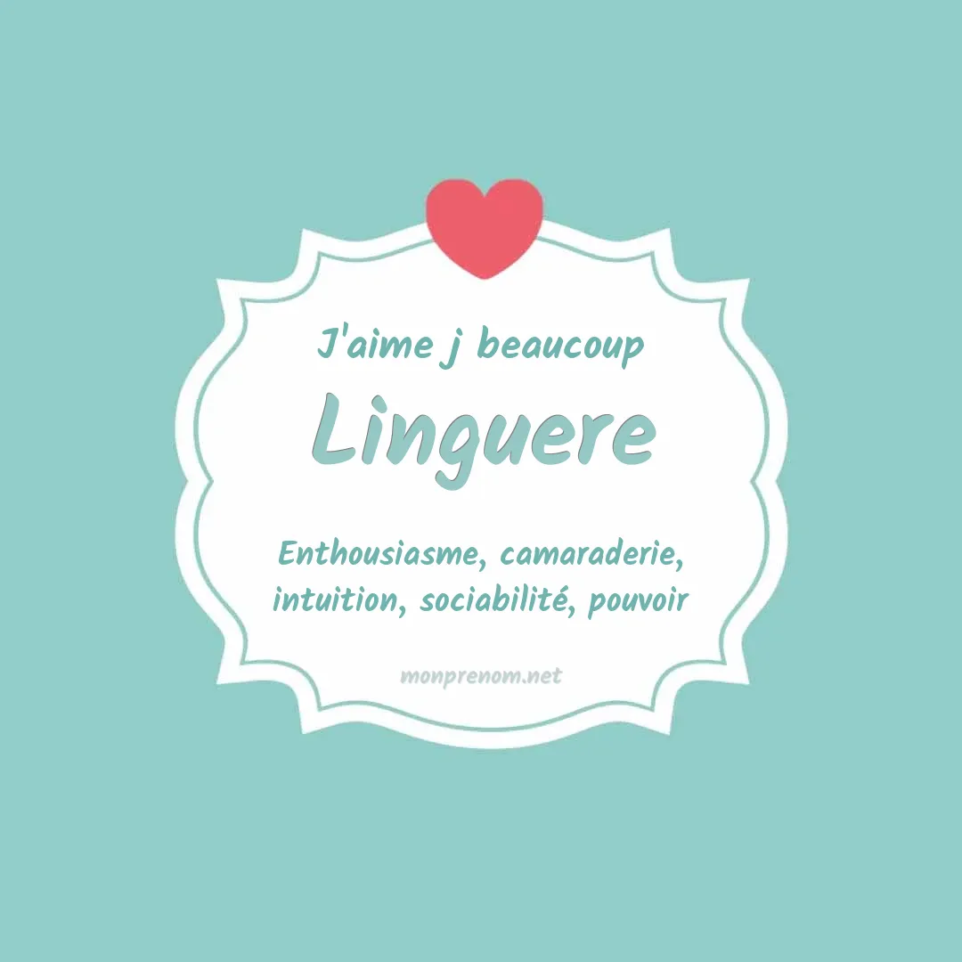 J'aime beaucoup Linguere