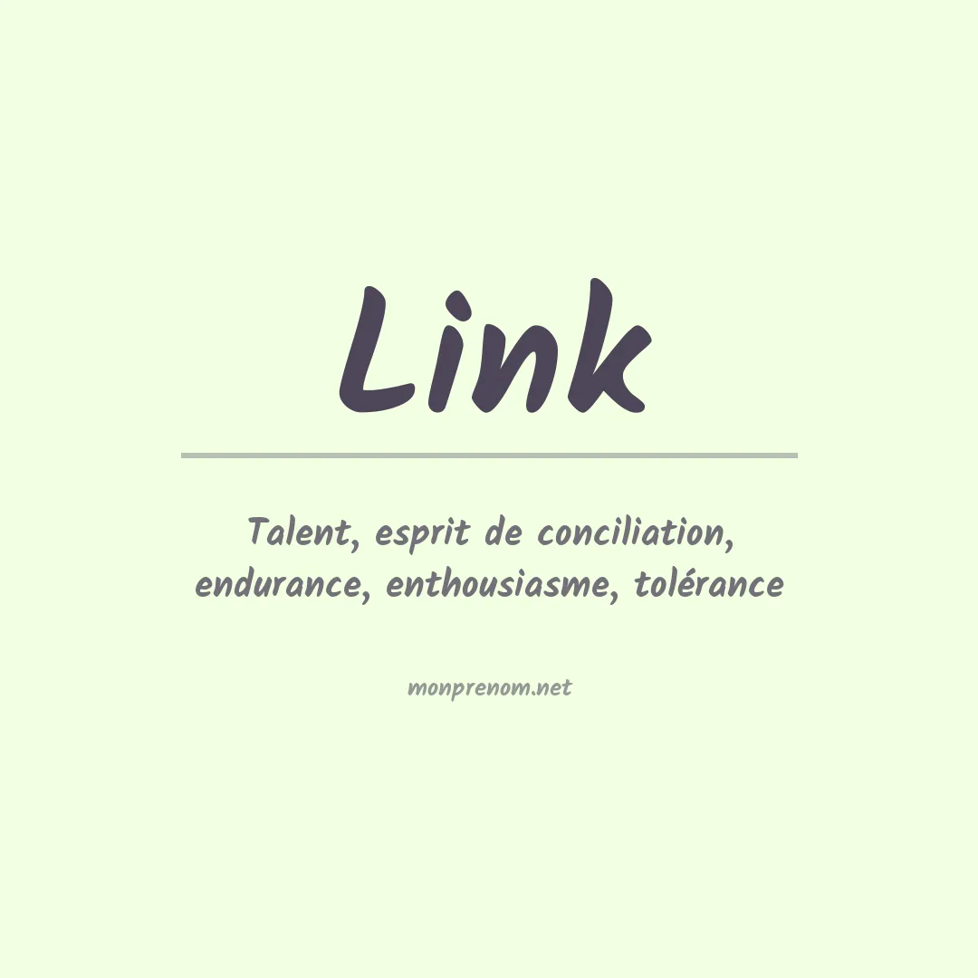 Prénom Link