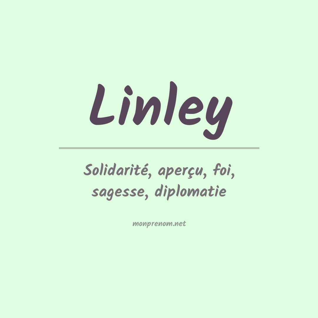 Prénom Linley