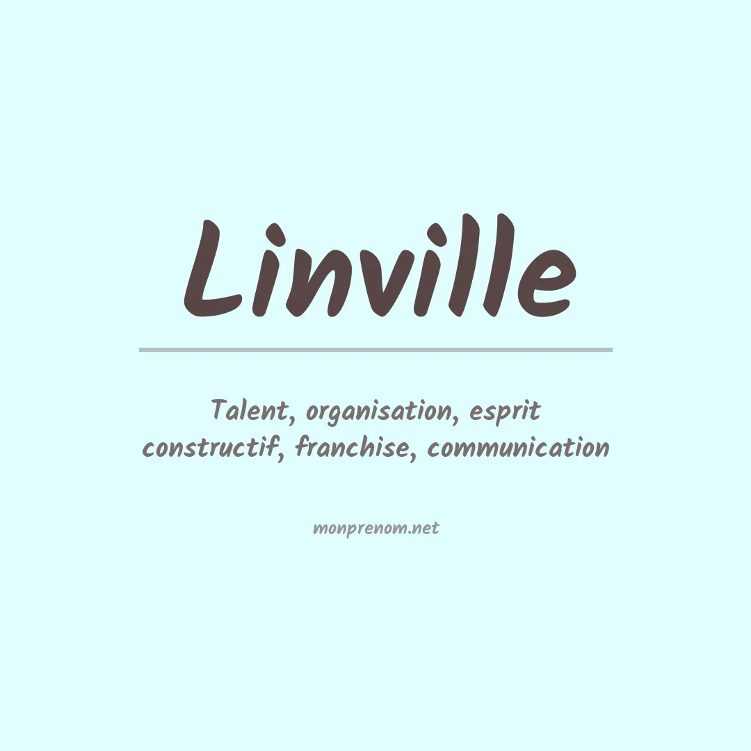 Prénom Linville