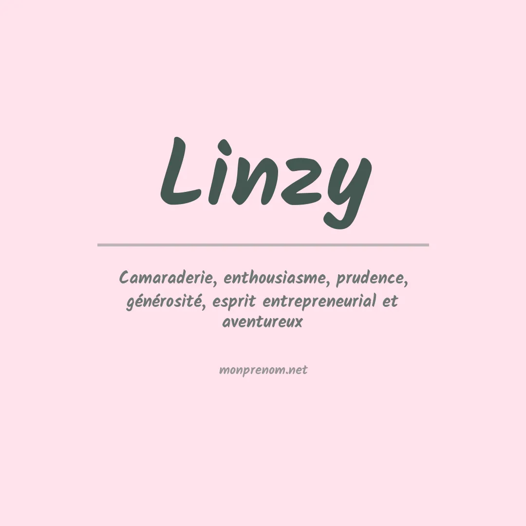 Prénom Linzy