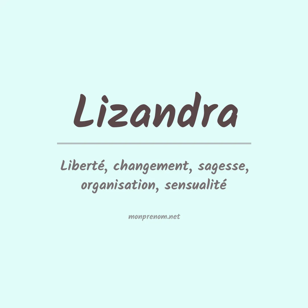 Prénom Lizandra