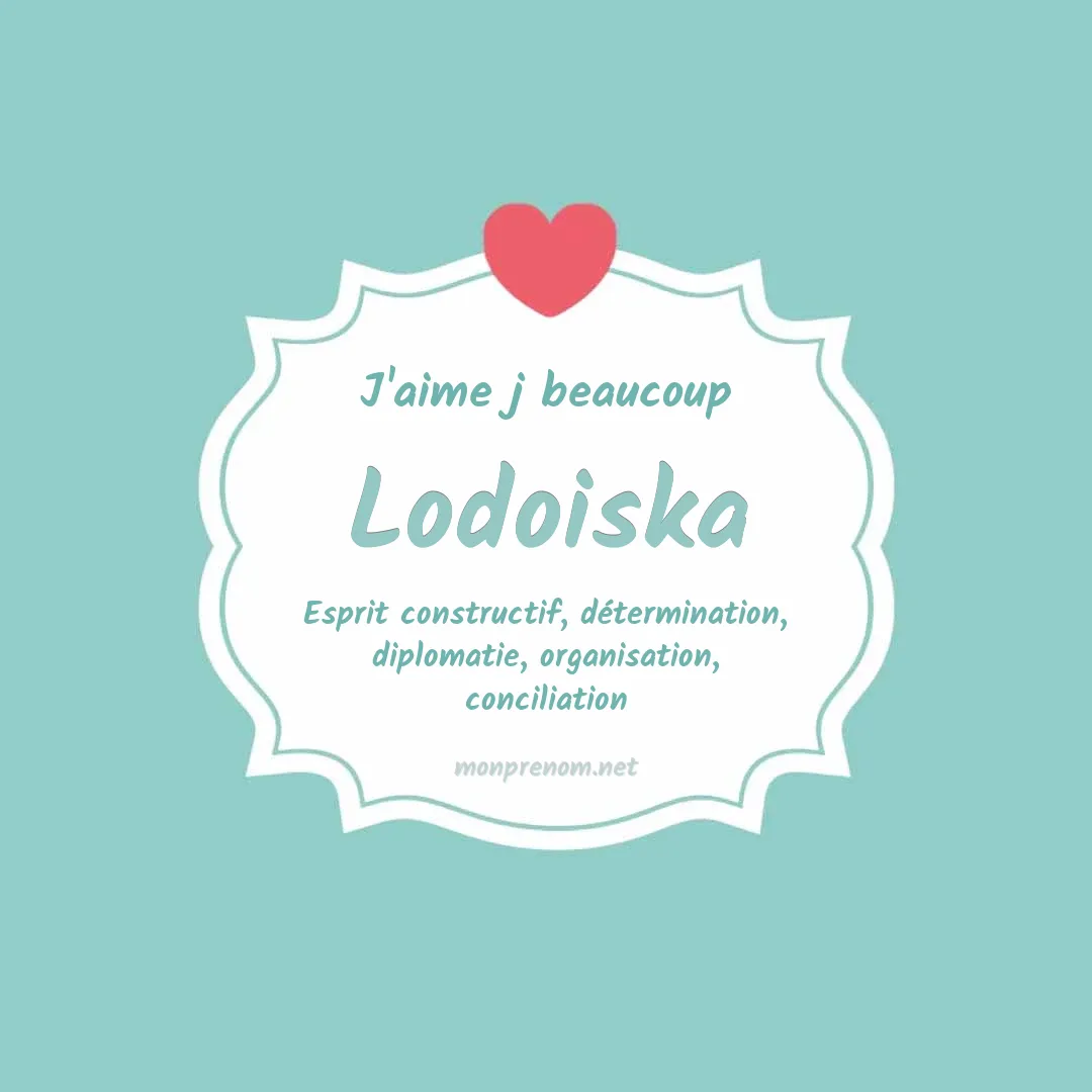 J'aime beaucoup Lodoiska
