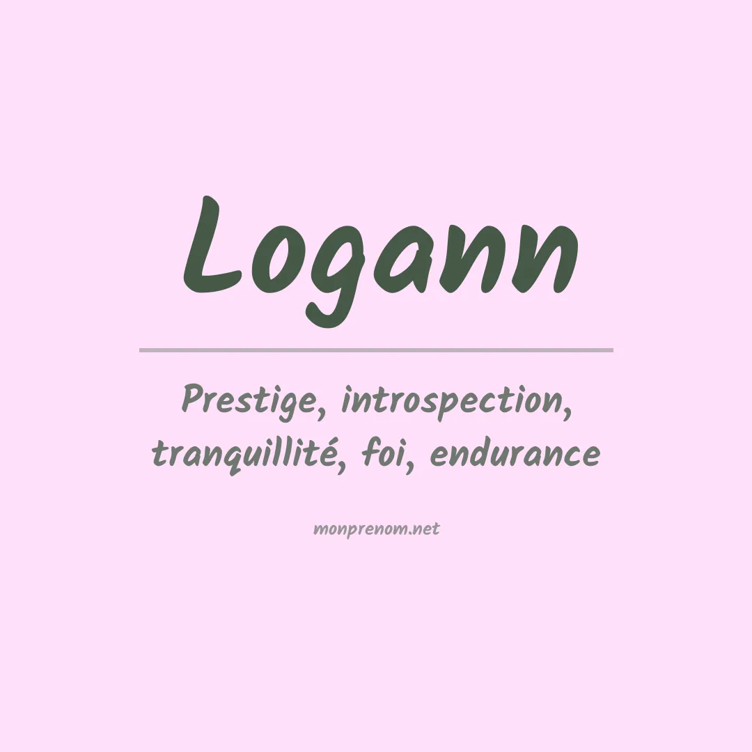 Signification du prénom Logann