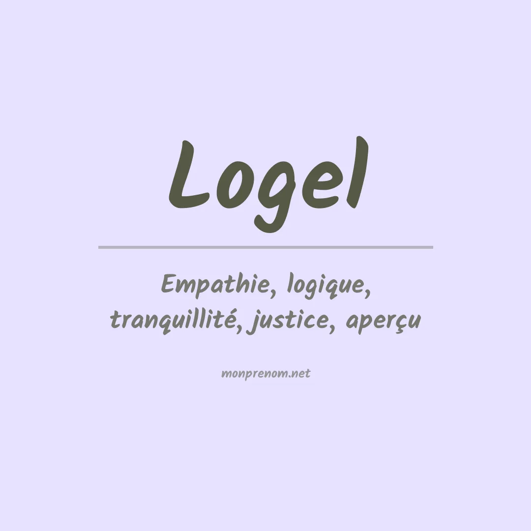 Prénom Logel