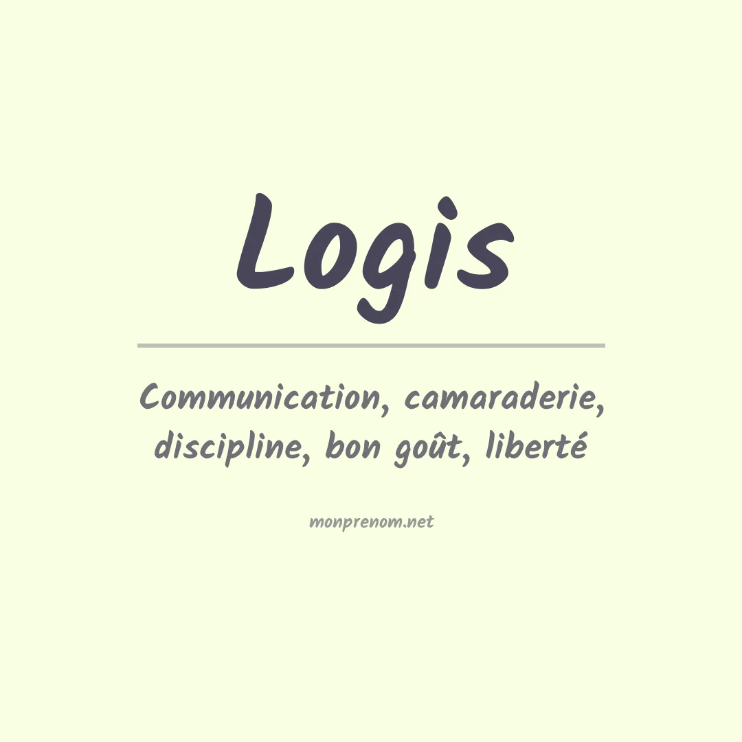 Signification du prénom Logis