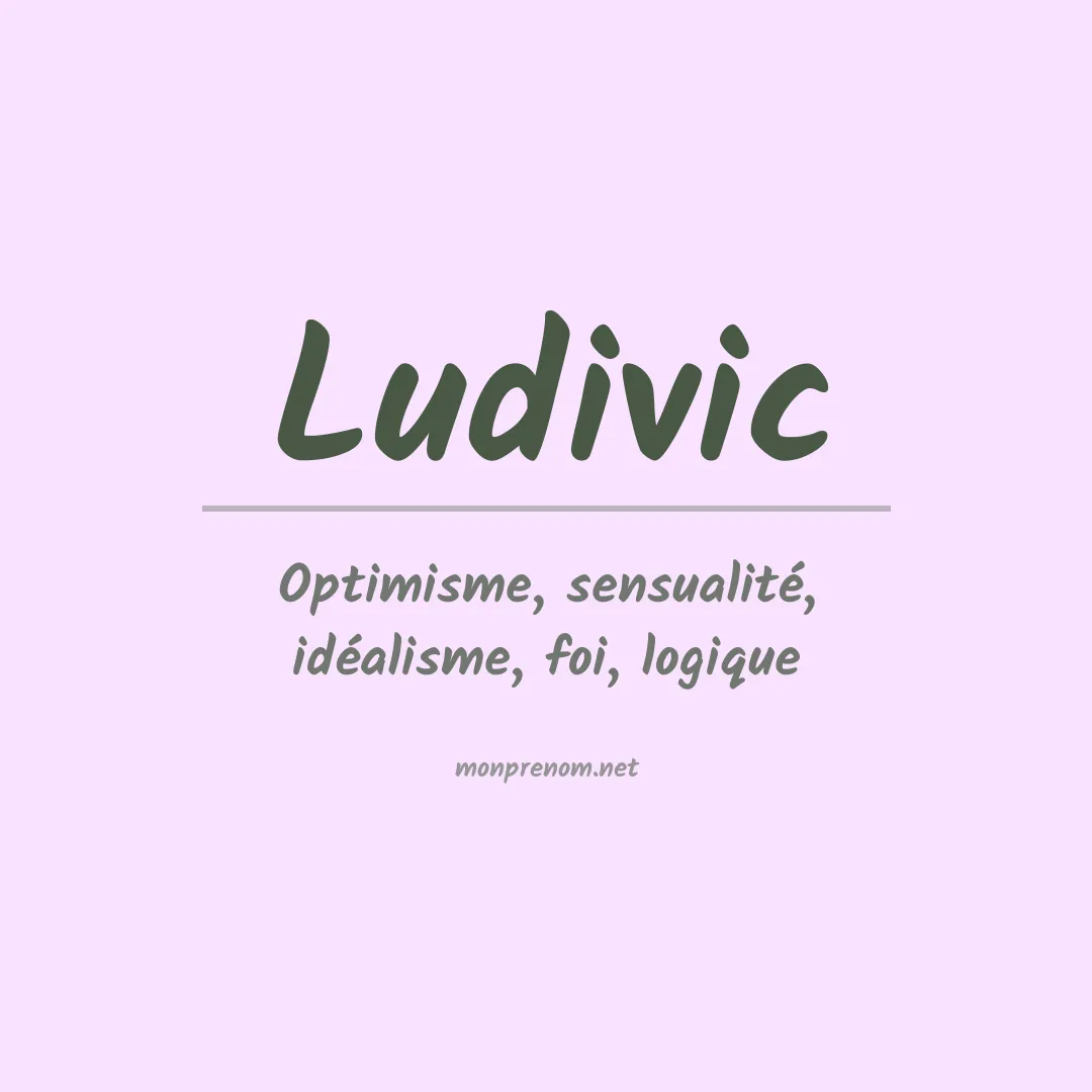 Prénom Ludivic