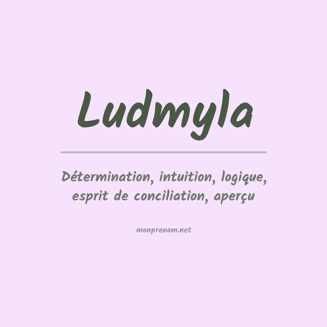 Prénom Ludmyla