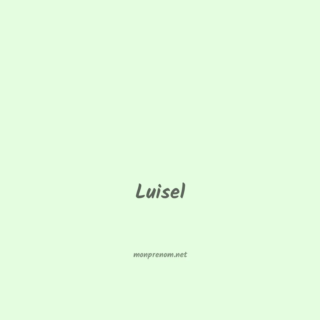 Luisel en chinois