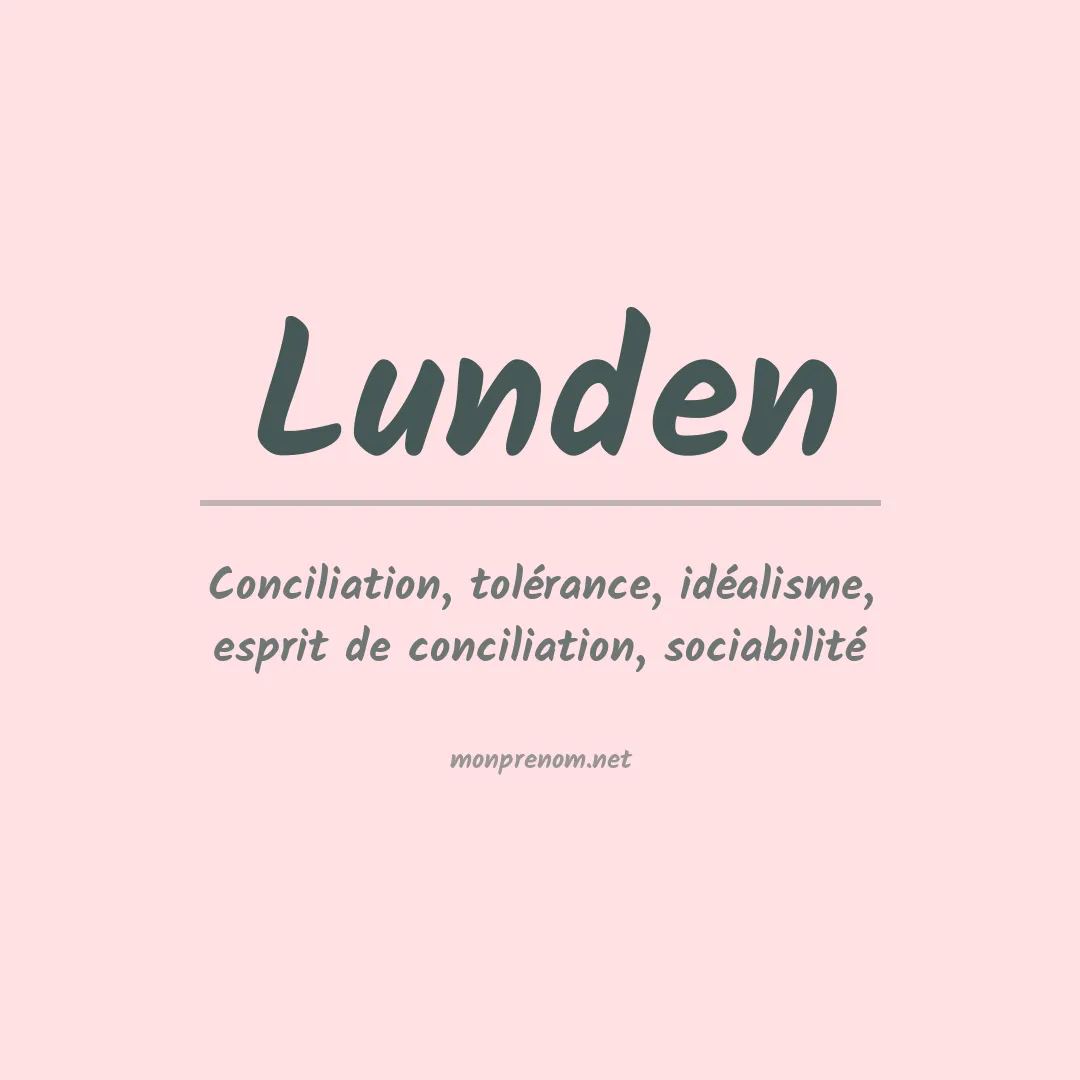 Prénom Lunden