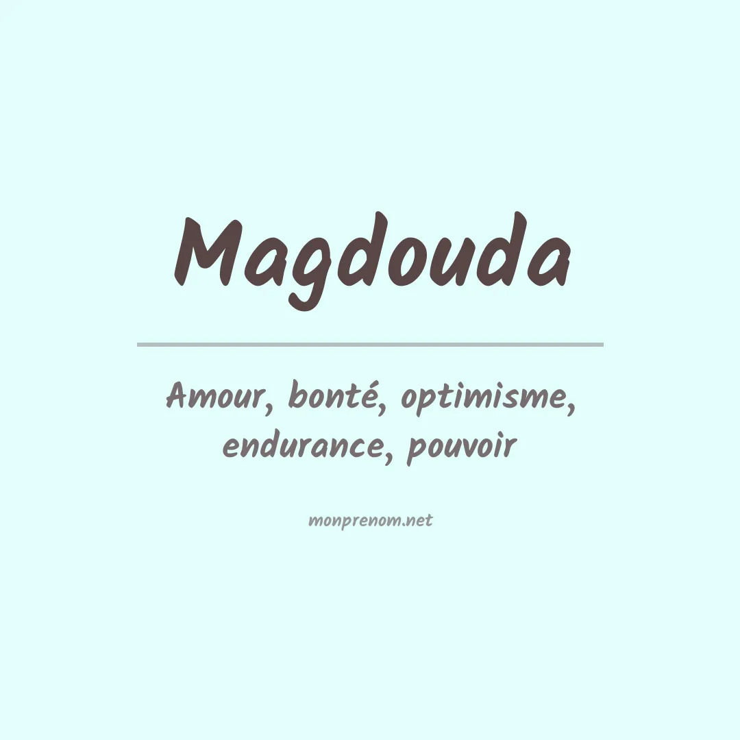Prénom Magdouda