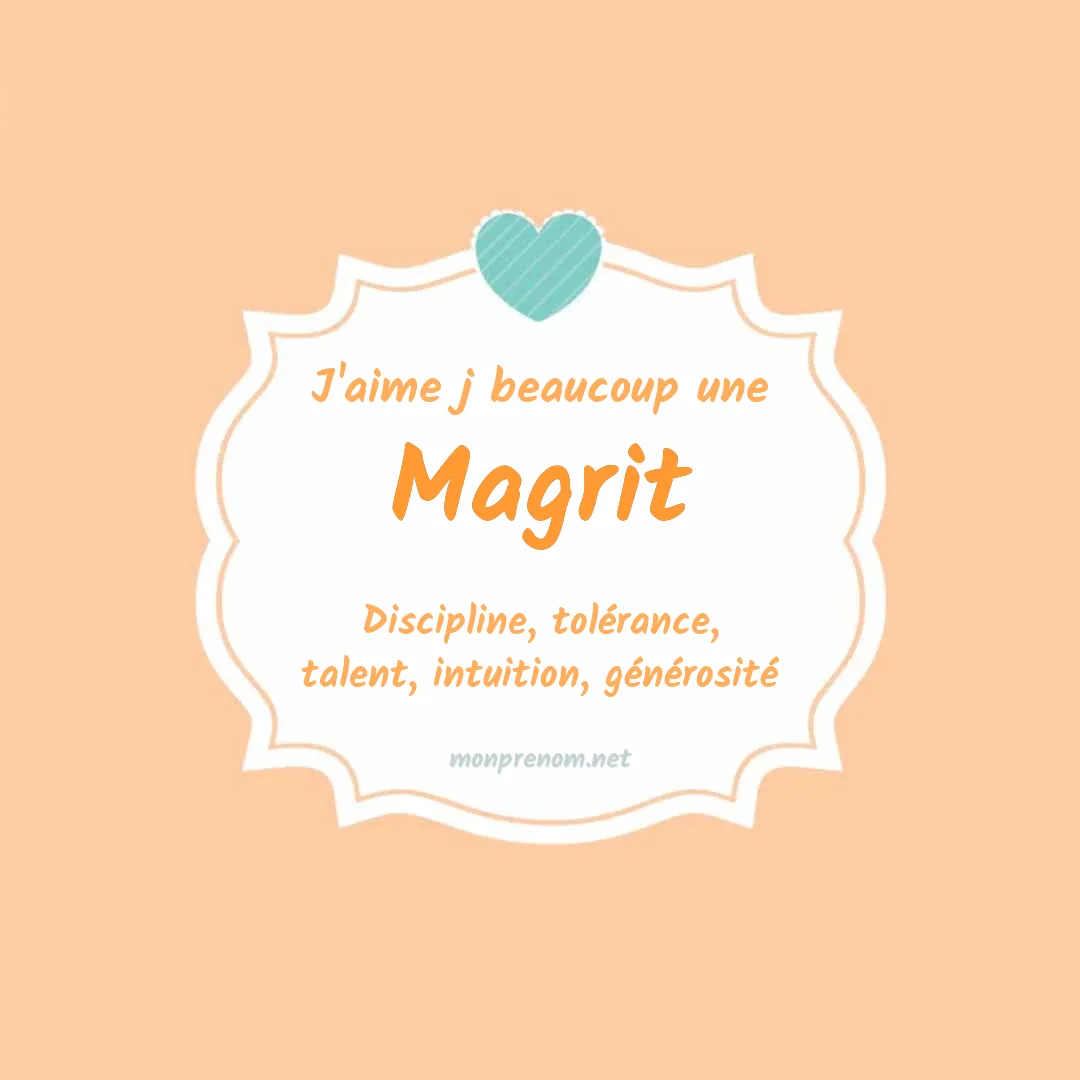 J'aime beaucoup Magrit