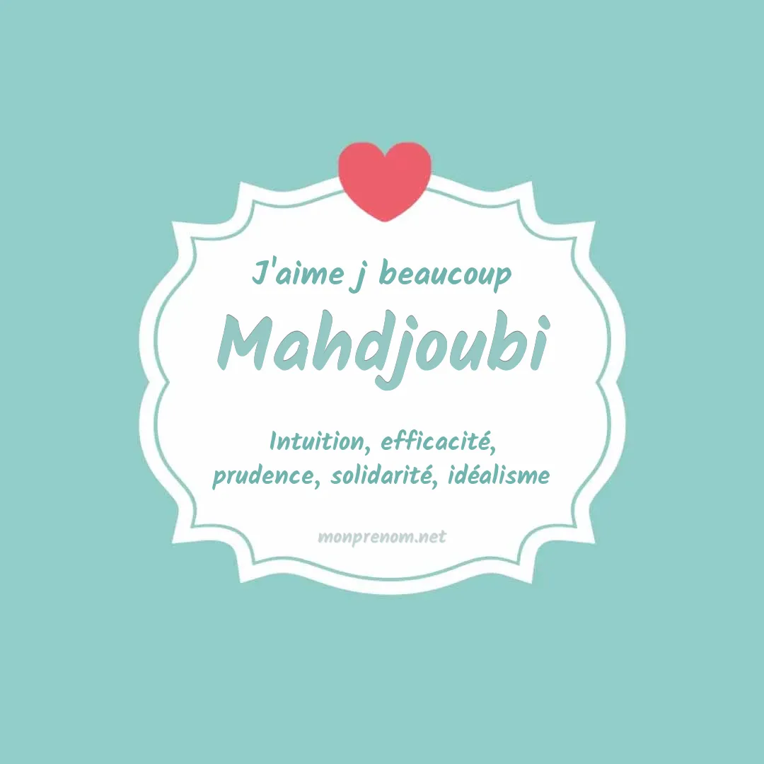J'aime beaucoup Mahdjoubi
