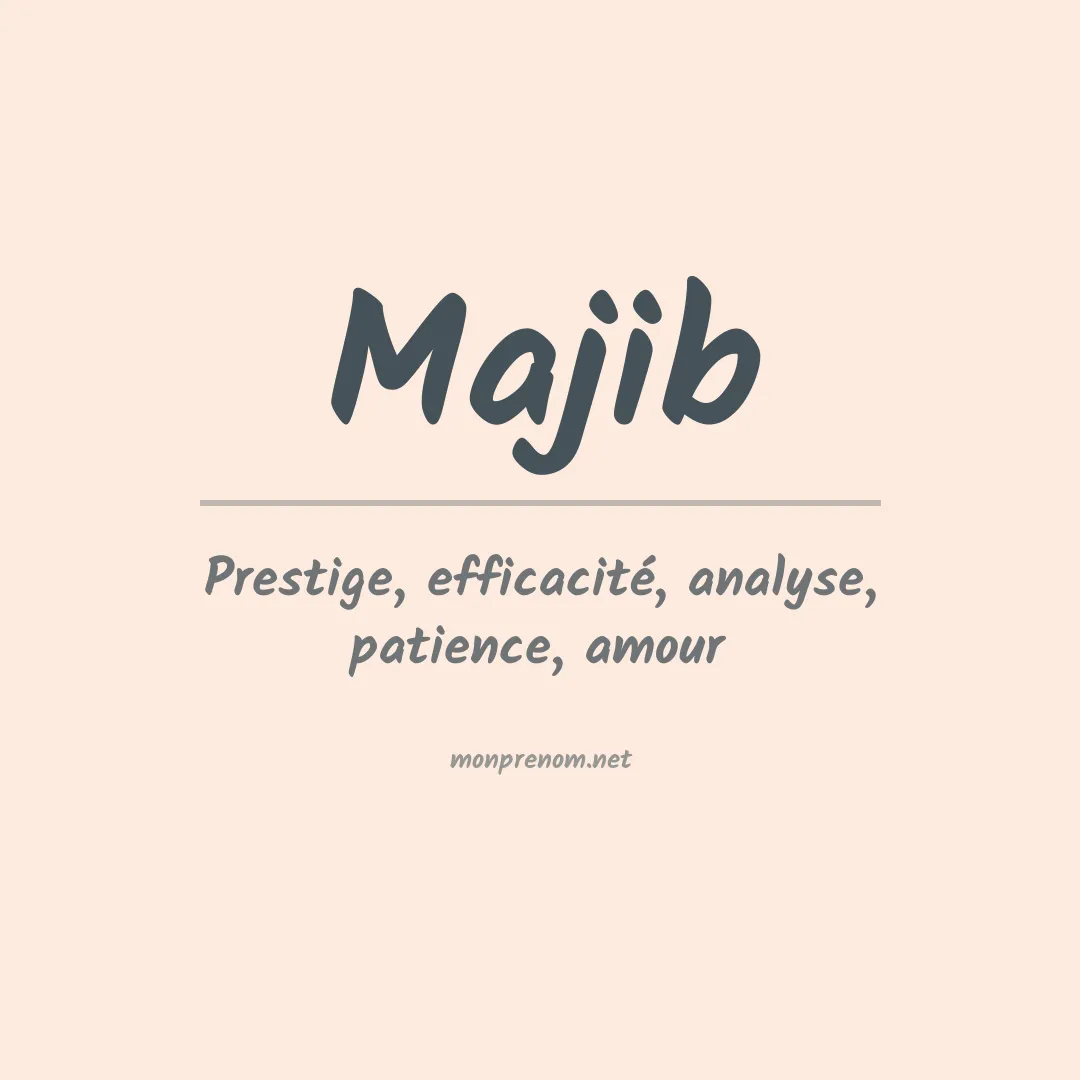 Prénom Majib