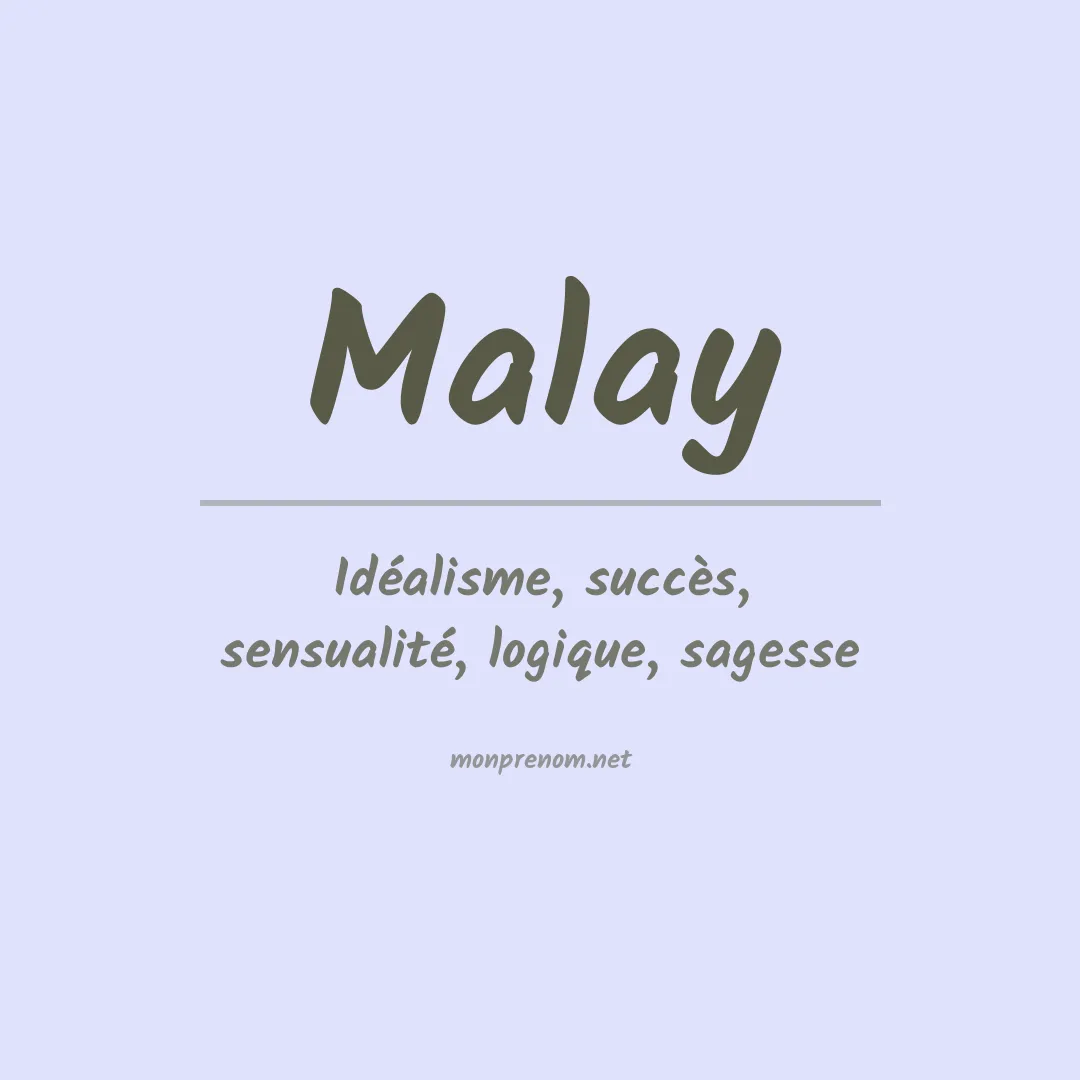 Prénom Malay