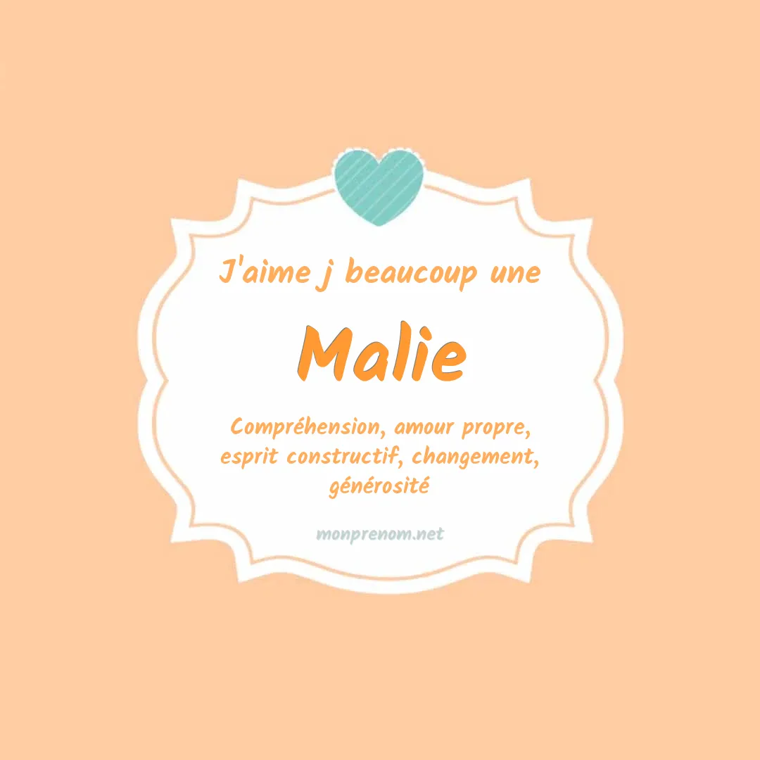J'aime beaucoup Malie
