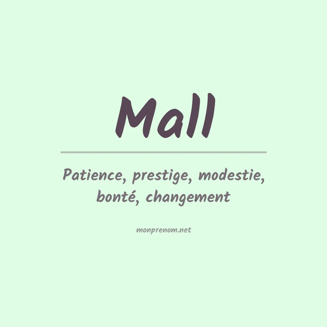 Prénom Mall