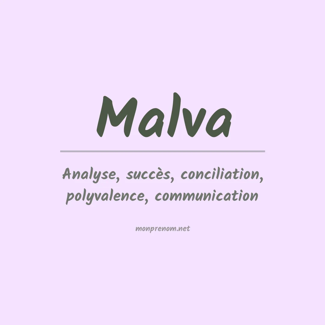 Prénom Malva