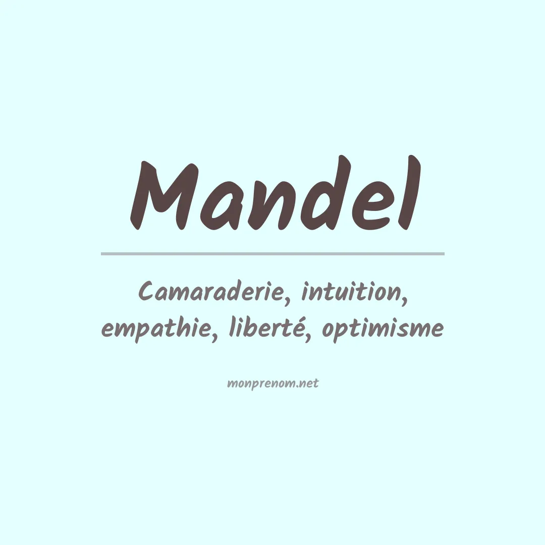 Prénom Mandel