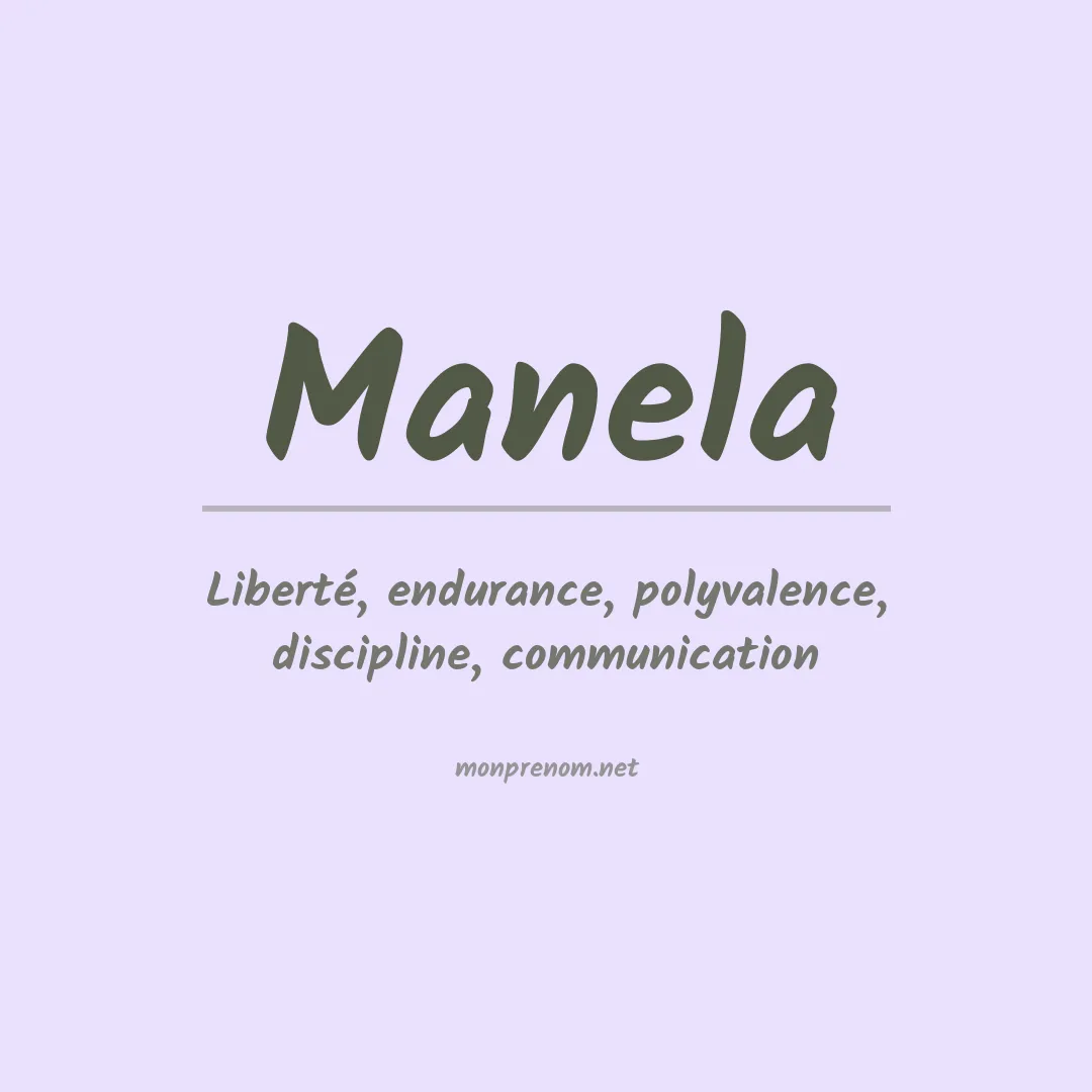 Prénom Manela