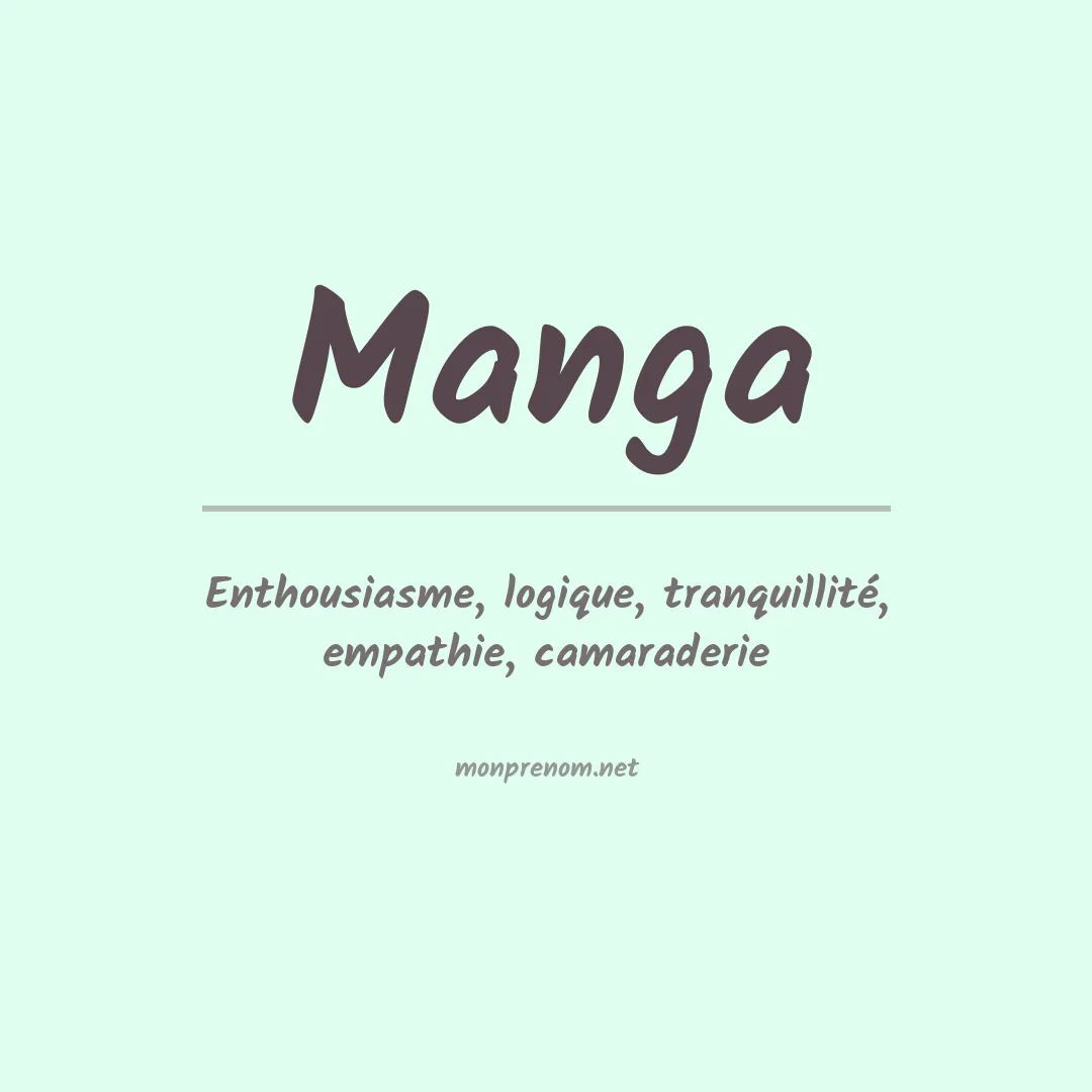 Prénom Manga