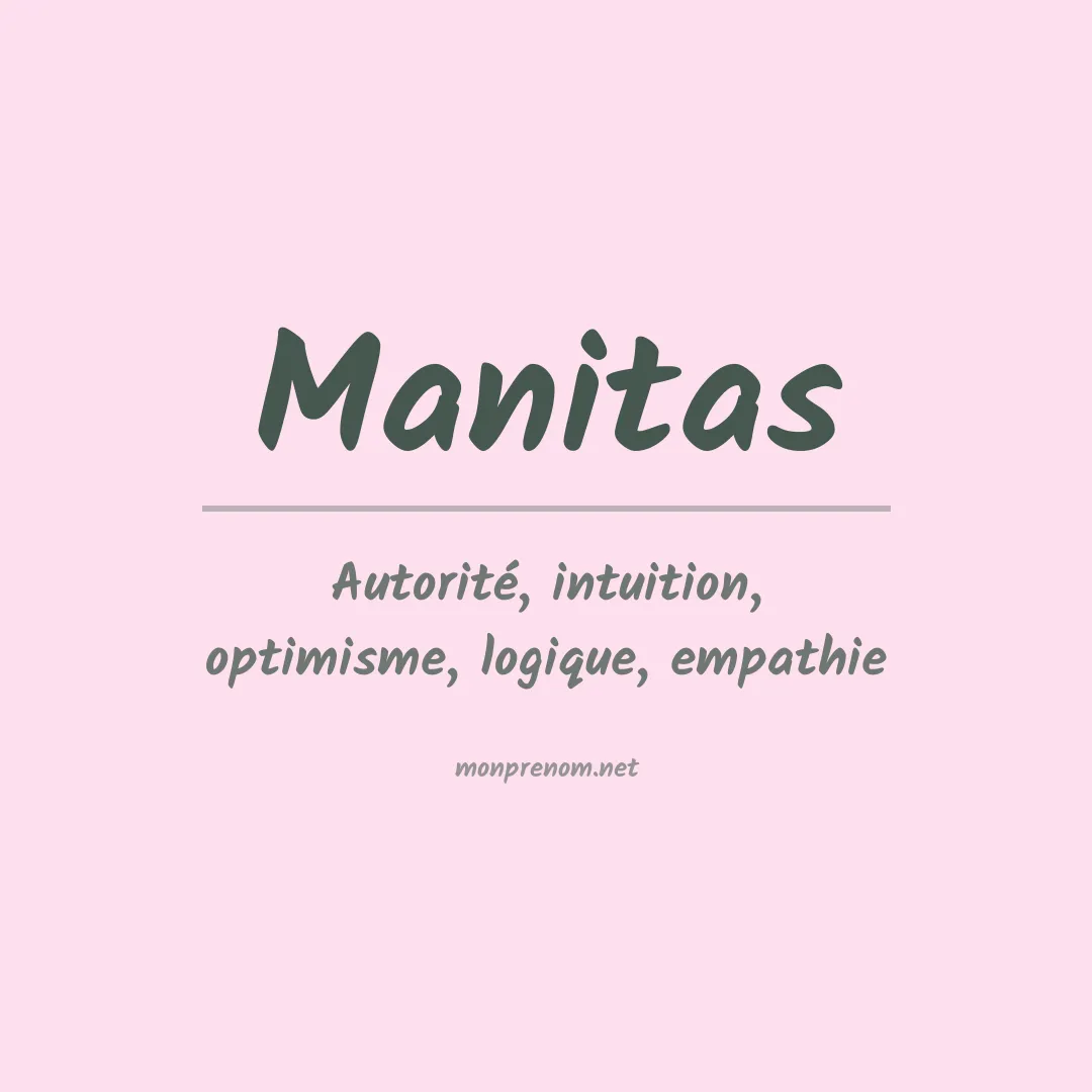 Prénom Manitas