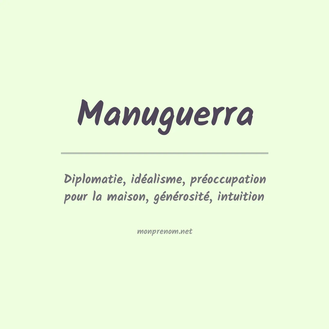 Prénom Manuguerra