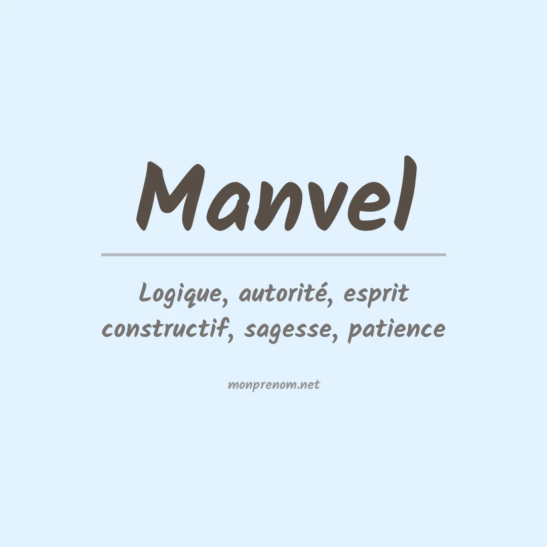 Signification du prénom Manvel