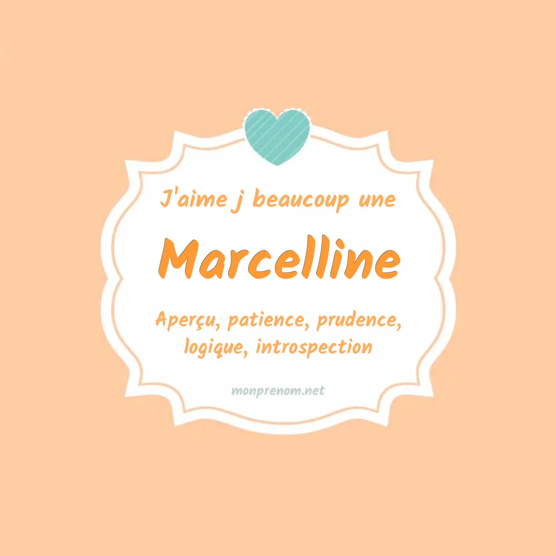 J'aime beaucoup Marcelline