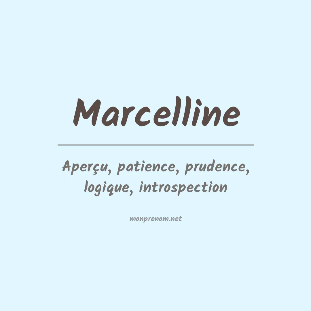 Prénom Marcelline