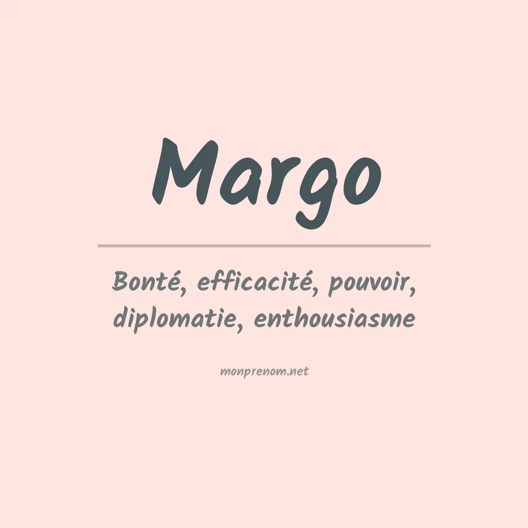 Prénom Margo