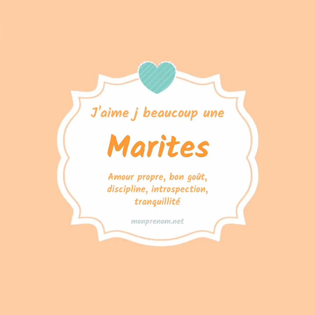J'aime beaucoup Marites