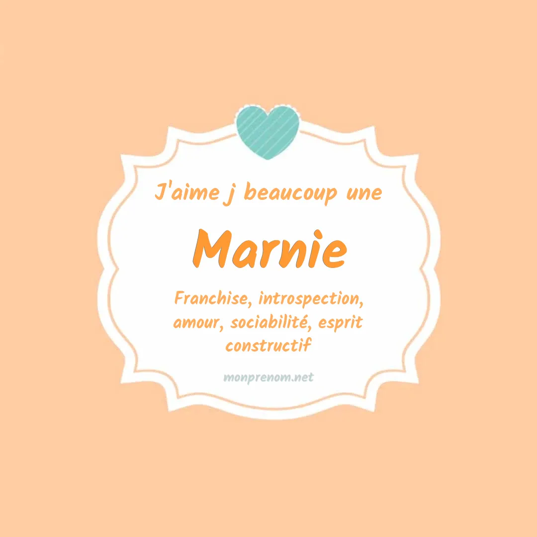 J'aime beaucoup Marnie