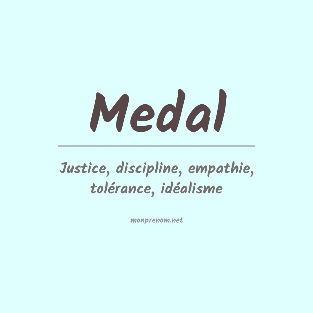Prénom Medal
