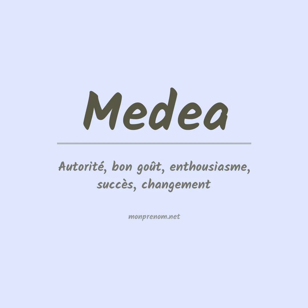 Prénom Medea