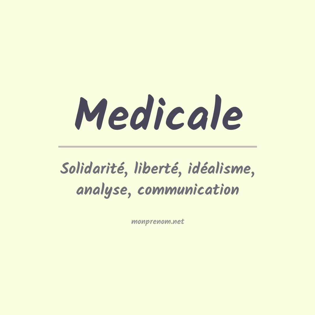 Prénom Medicale