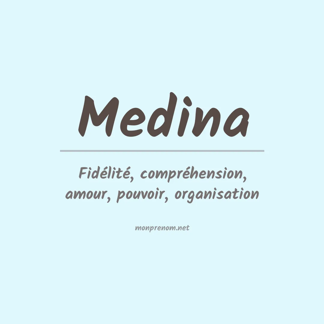 Prénom Medina