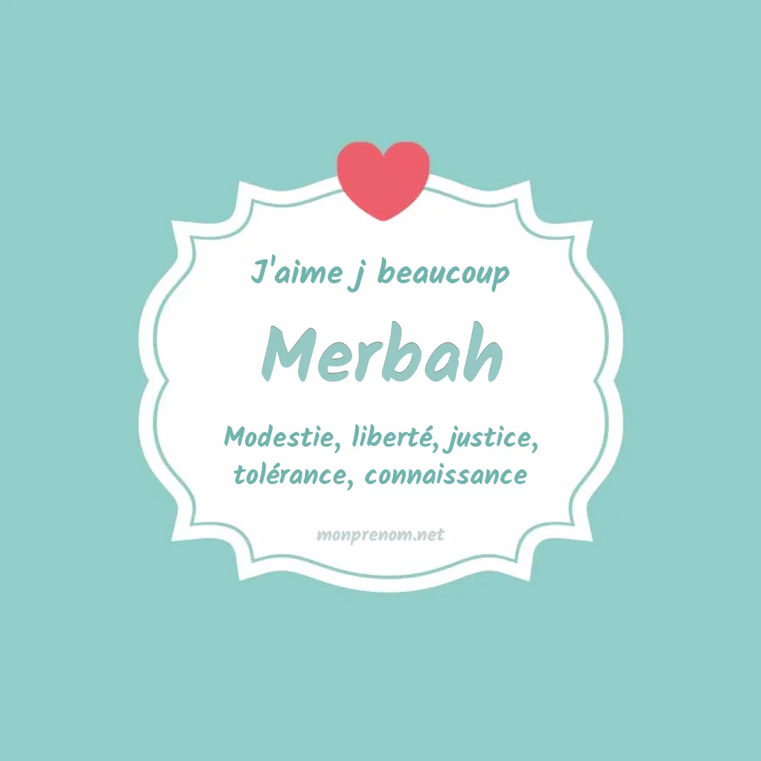 J'aime beaucoup Merbah