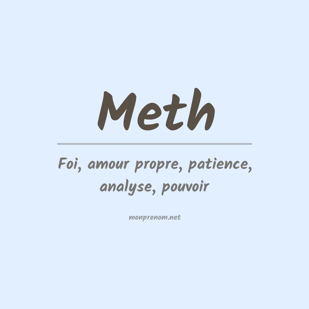Prénom Meth